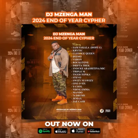 Download Mp3: "End Of Year 2024 Cypher" DJ Mzengaman