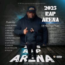 “Rap Arena” by DJ Mzengaman featuring Various Artists is a powerful cypher that celebrates Zambia’s thriving hip-hop